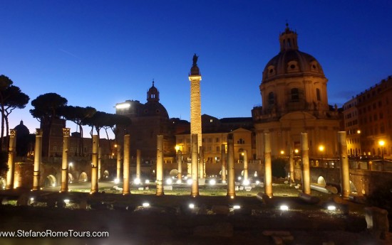 Rome Night Tours by car with Stefano Rome Tours