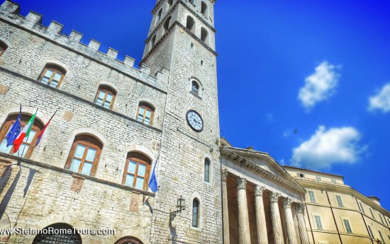 Tours to Assisi from Rome in limo Umbria