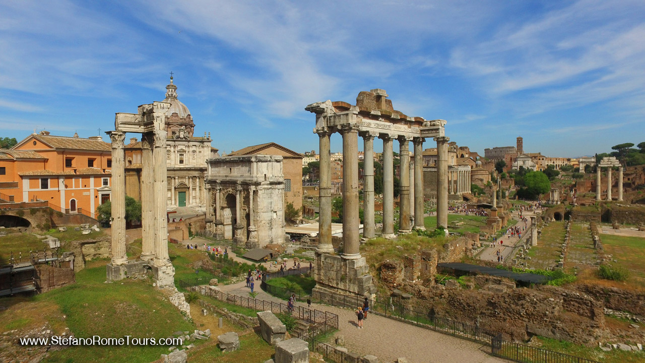Roman Forum Tours Rome in limo from Civitavecchia Shore Excursions
