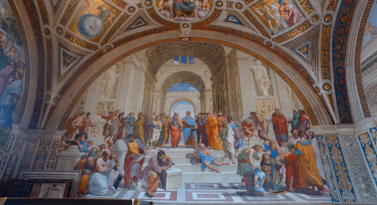 Raphael School of Athens Vatican Museums Tour