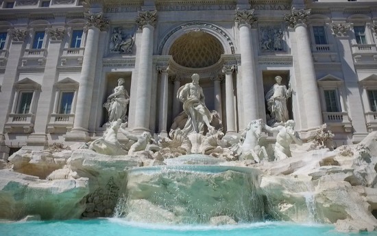 Trevi Fountain Postcard Rome Tour from Civitavecchia