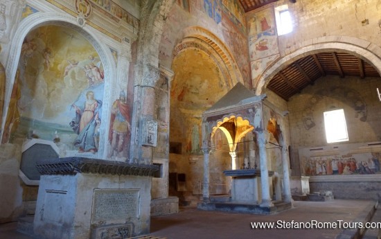 Santa Maria Maggiore Tuscania Etruscan Tours Civitavecchia shore excursions