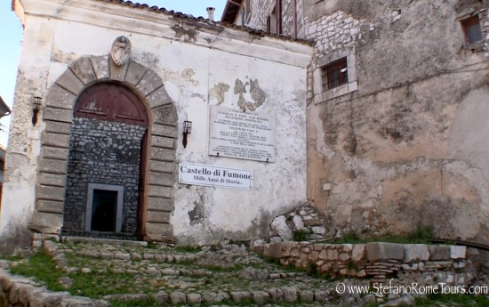 Haunted castle of Fumone tours from Rome