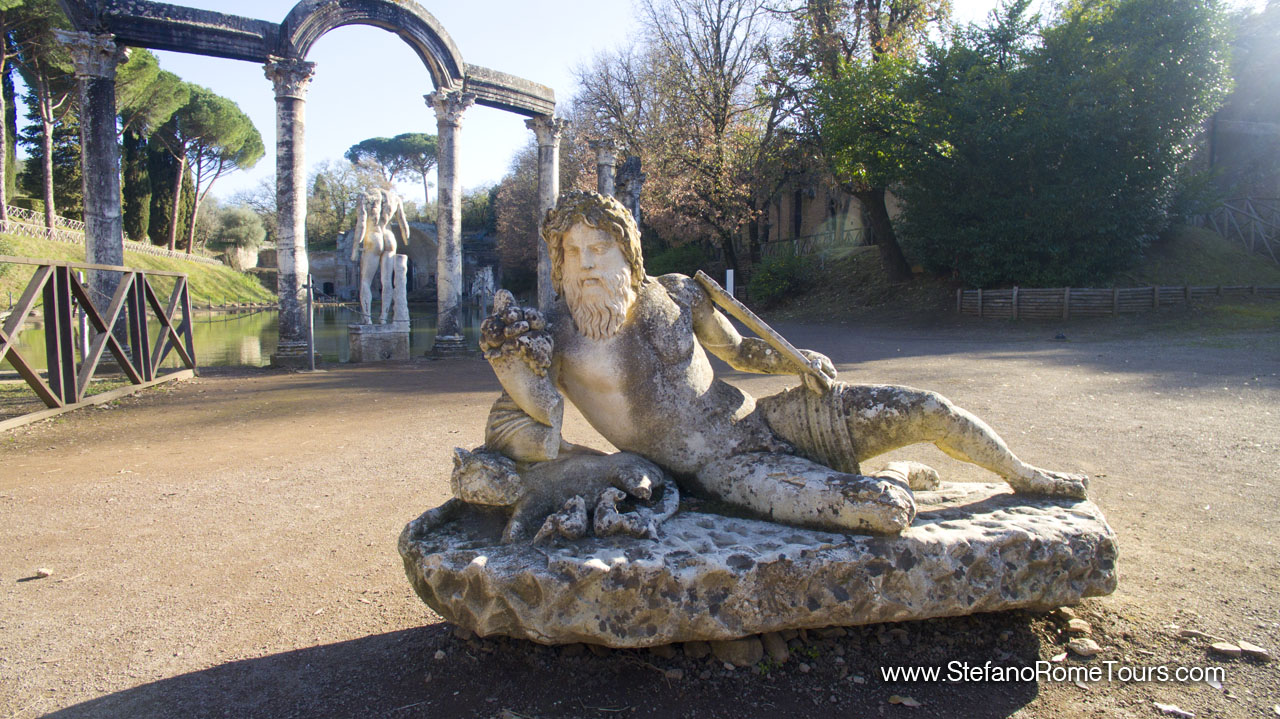Hadrian Villa Tivoli tours from Rome day trips to surrounding areas