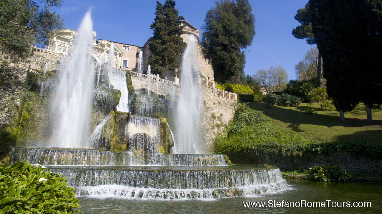 Tours from Rome to Tivoli Villa d'Este Tour with Stefano Rome Tours