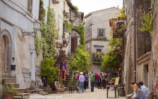 Srefano Rome Tours to Sutri Calata Viterbo