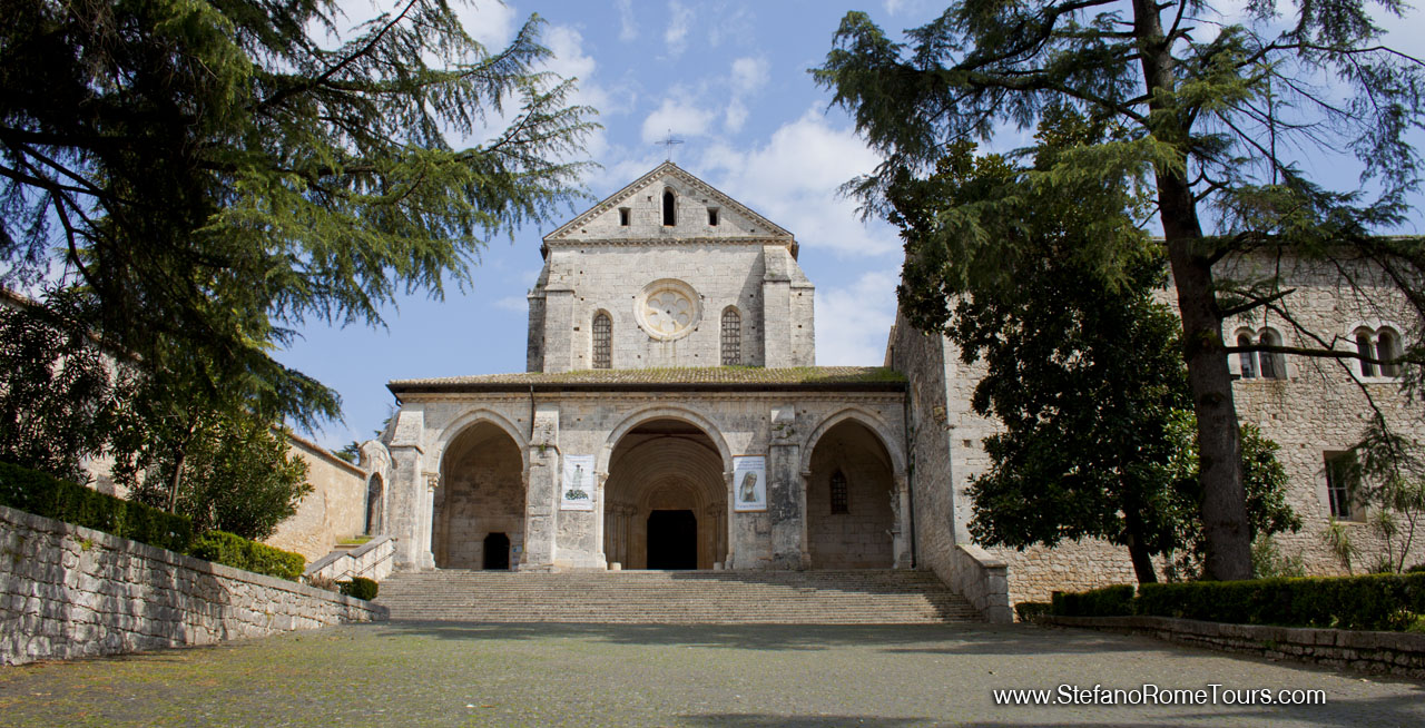 Stefano Rome Tours to Casamari Abbey