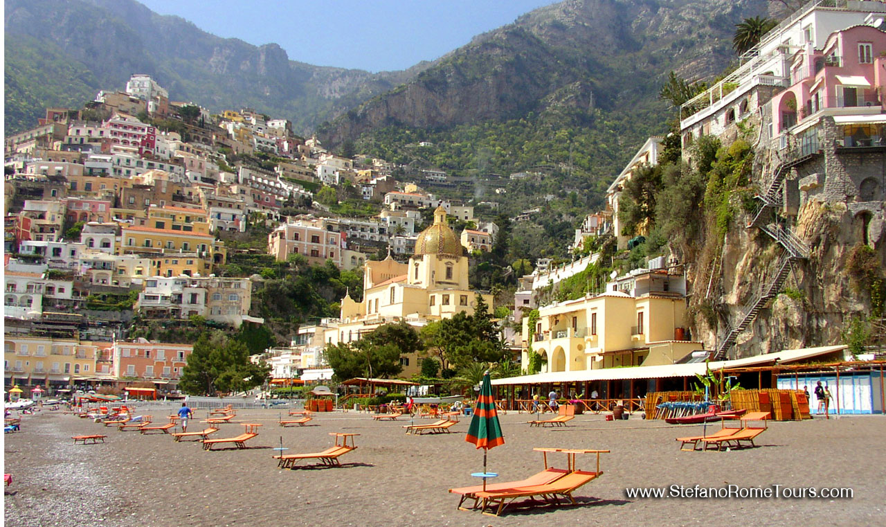 Rome to Amalfi Coast Positano Sorrento Transfers