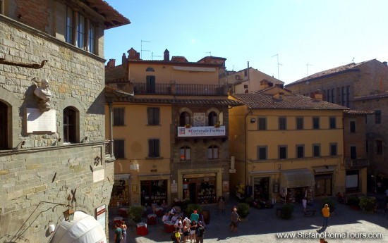 Cortona private tours from Florence