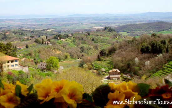 Private Rome Tours to Tuscany