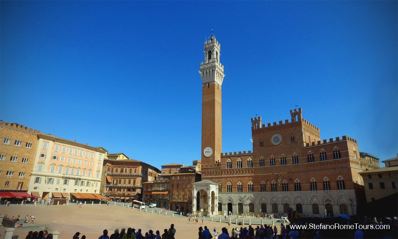 Rome to Florence Transfer with visit in Siena