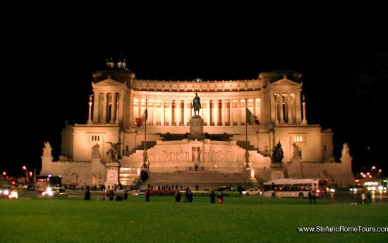 Stefano Rome Tours at night