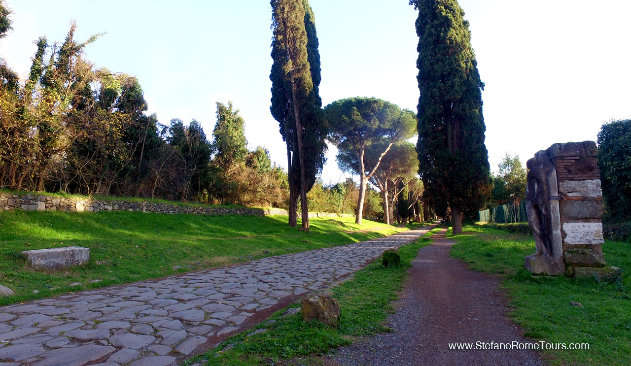 Sacred Rome Tours Ancient Appian Way Via Appia Tour from Rome Civitavecchia