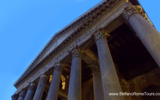 Stefano Rome Tours at Night Pantheon