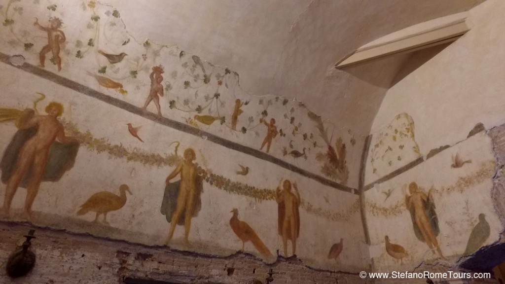 Room of the Geniuses Roman Houses Case Romane del Celio