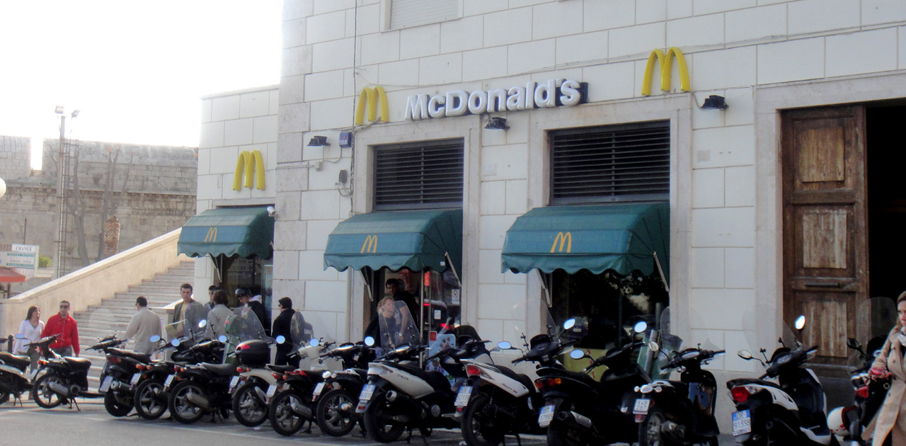 Civitavecchai Tourist Tips for Cruisers Where to Eat McDonald's