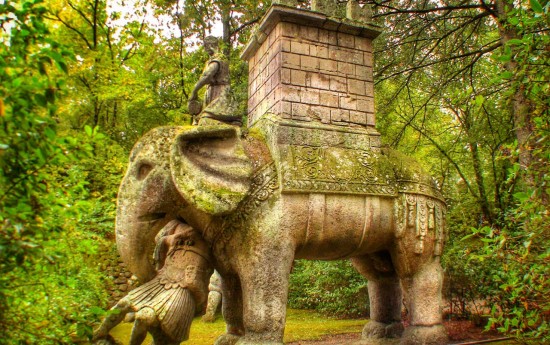 Bomarzo Monster Park Day trips from Rome _Stefano Rome tours in Limo