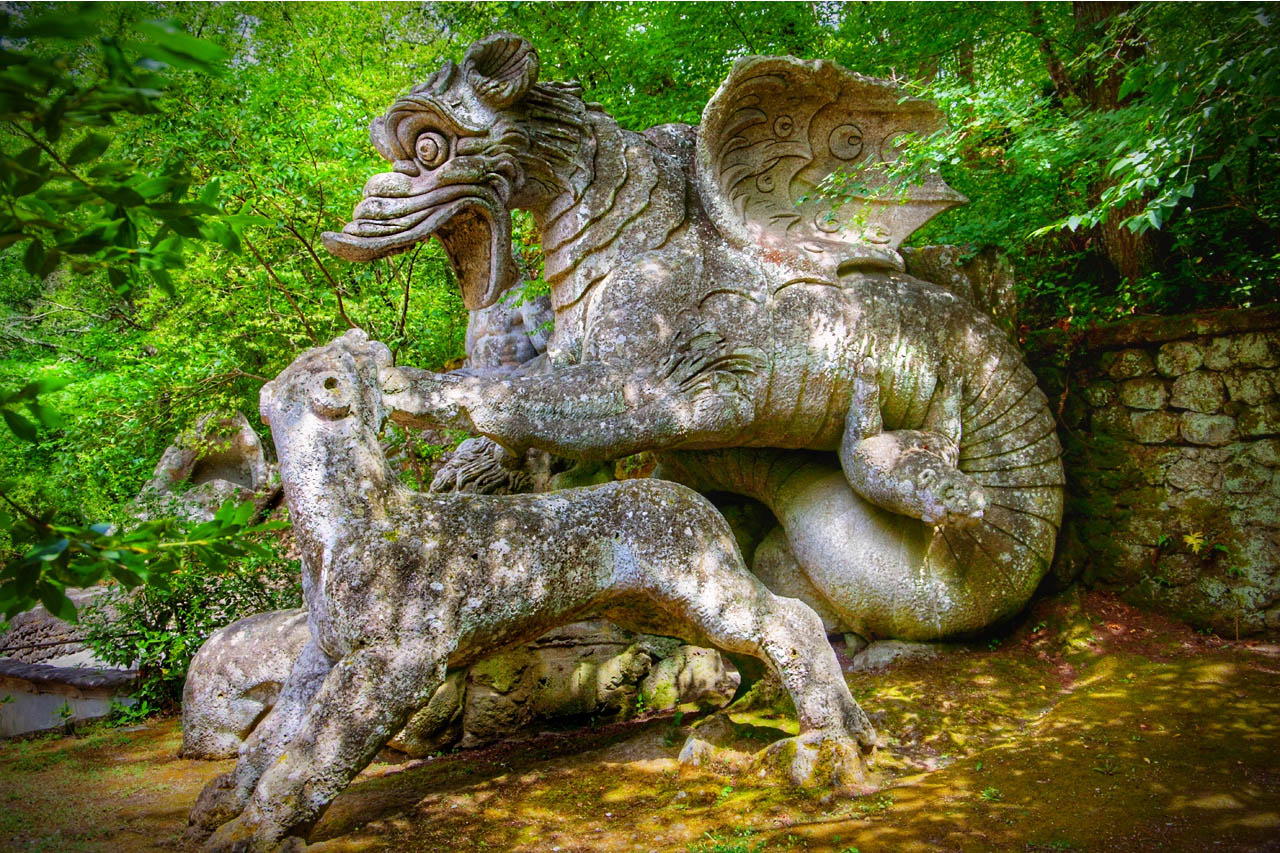 Day Trip from Rome to Bomarzo Monster Park Stefano Rome Tours