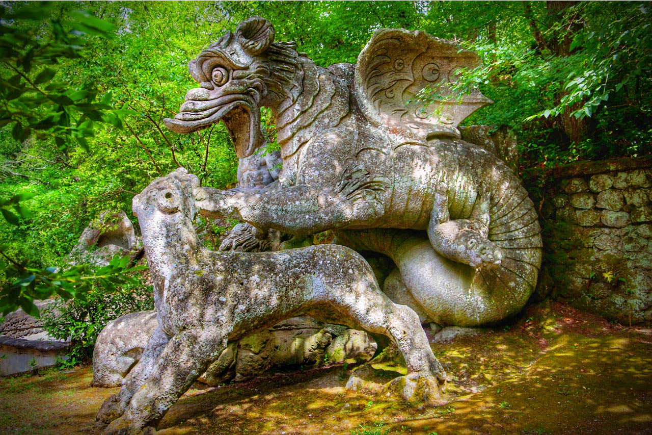 Tours from Rome to Bomarzo Monster Park