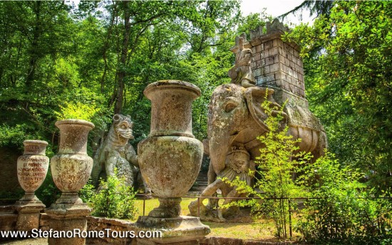 Stefano Rome Tours to Bomarzo Monster Park