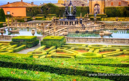 Stefano Rome Tours to Countryside villa Lante