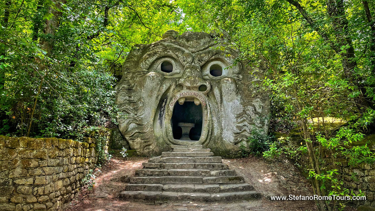Day Trips from Rome to  Bomarzo Monster Park