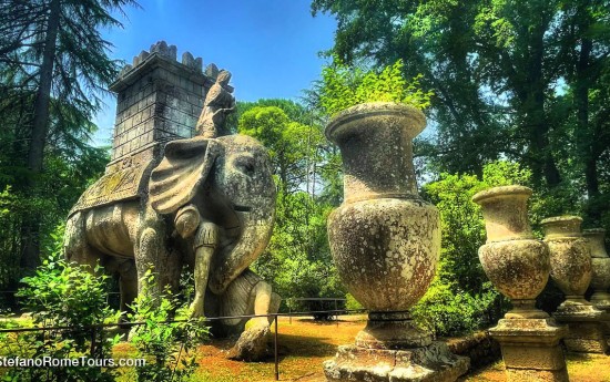 Bomarzo Monster park tours from Rome for Kids_Stefano Rome Tours in Limo