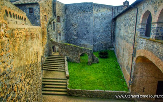 Bracciano Castle post cruise tours from Rome sea port Civitavecchia excursions