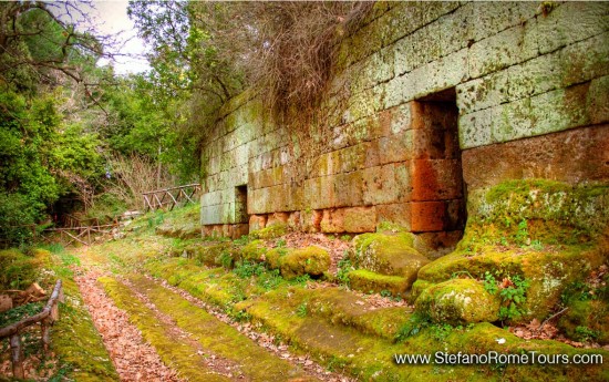 Etruscan necropolis tombs tour from Civitavecchia Shore Excursions to Italian Countryside 