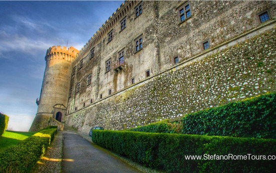 Post Cruise Castles and Lakes Tour Bracciano Castle from Civitavecchia