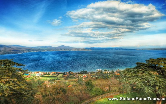 Charming Lakeside Villages Pre-Cruise Tour Bracciano Castle Stefano Rome TOurs