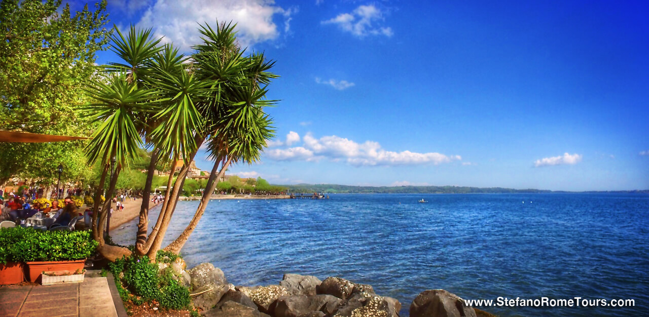 Lake Bracciano Trevignano Italian Countryside Tour to Civitavecchia Pre Cruise Tours