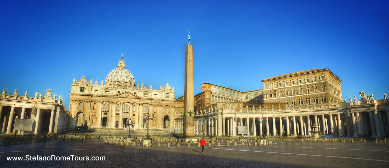 St Peter Square Vatican Rome Post Cruise Tours from Civitavecchia end of cruise tours to Rome
