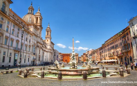 Piazza Navona Stefano Rome Tours from Civitavecchia