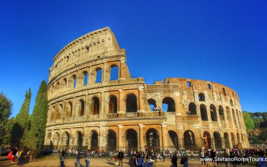 Colosseum Post-Cruise Postcard Rome Tour from Civitavecchia private excursions