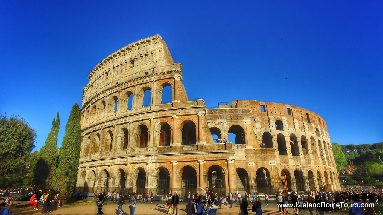 Colosseum Postcard Rome Tour from Civitavecchia Private Excursions