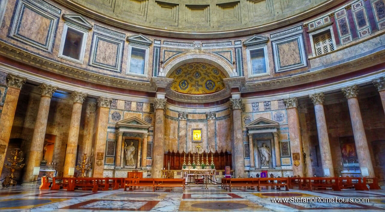 Secrets of the Pantheon in Rome sightseeing tours