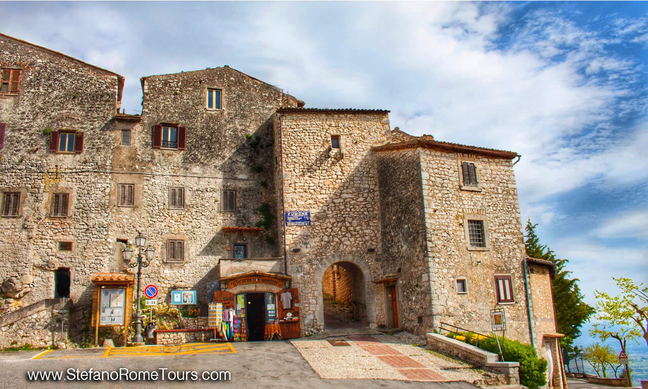 Fumone Castle Ciociaria Italian Countryside Tours from Rome