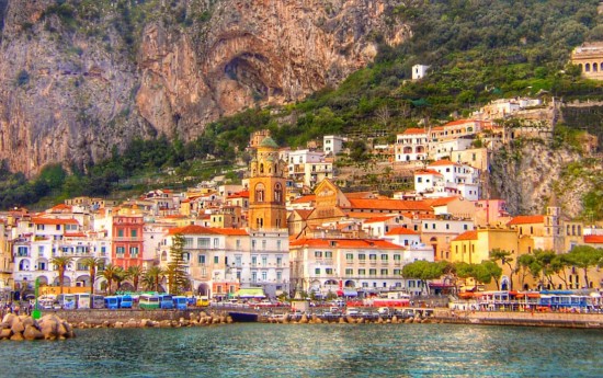 Naples Port shore excursions to Positano Amalfi Coast Pompeii