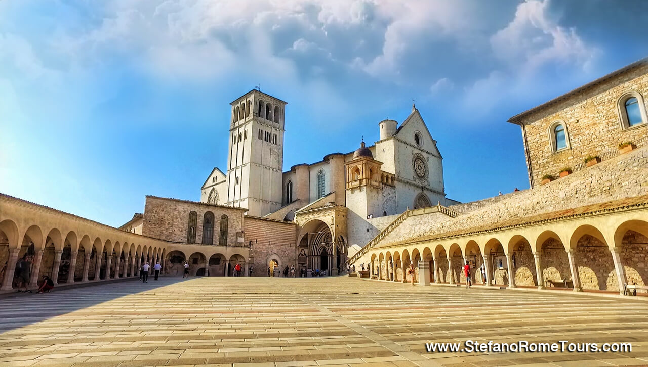 Private Assisi Tour from Rome in Limo Saint Francis of Assisi Tours