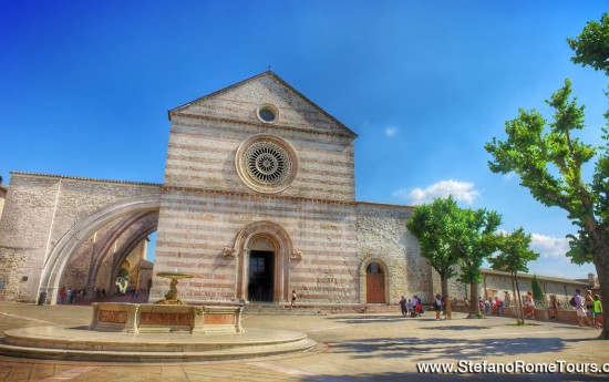 St Francis of Assisi Tours from Rome Saint Claire Basilica