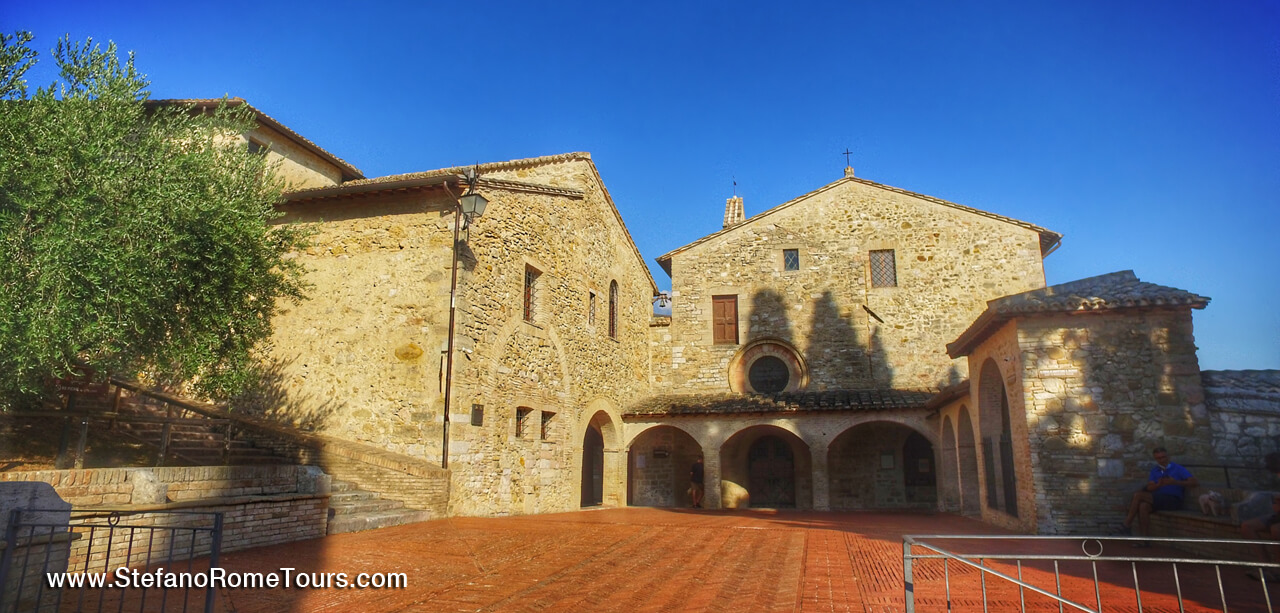 Stefano Rome Tour to Assisi San Damiano Saint Francis of Assisi Tours from Rome in limo