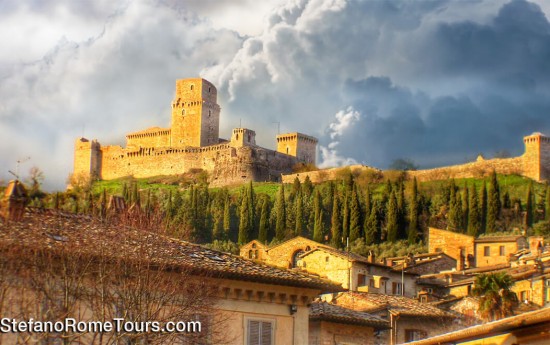 private tours from Rome to Assisi