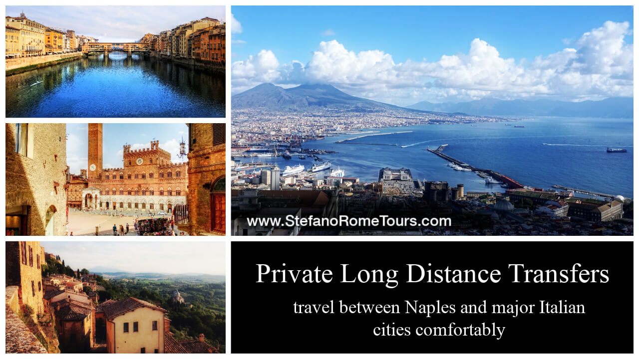 Rome to from Naples Transfer Service