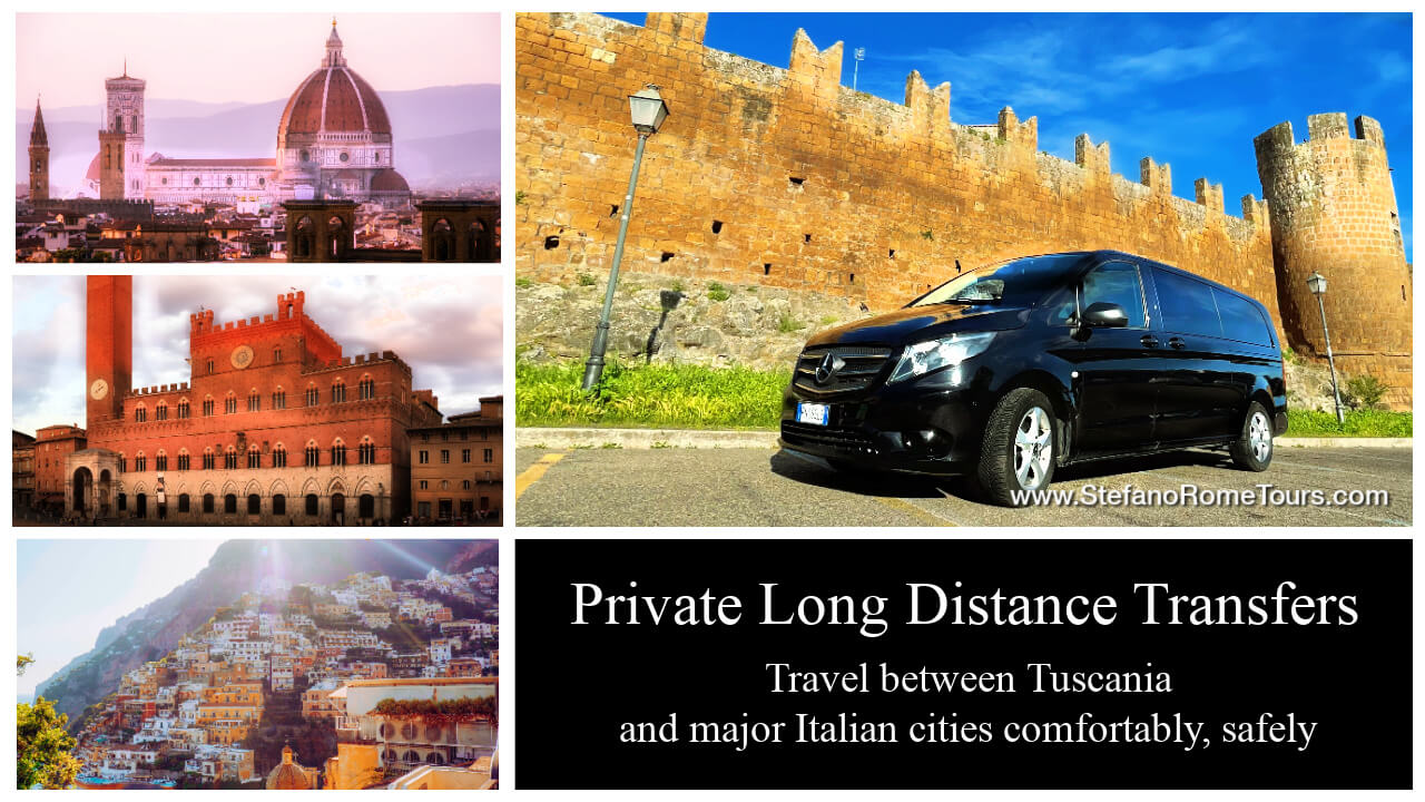 Italy Long Distance Transfers to from Tuscania
