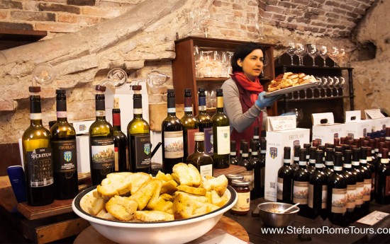 Montepulciano wine tasting post cruise tour from Civitavecchia