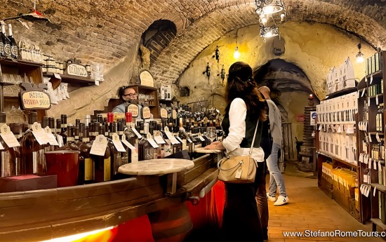 Wine tasting in Montepulciano