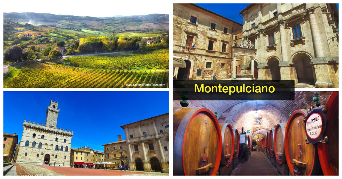 Vino Nobile di Montepulciano Tuscany wine tours from Rome