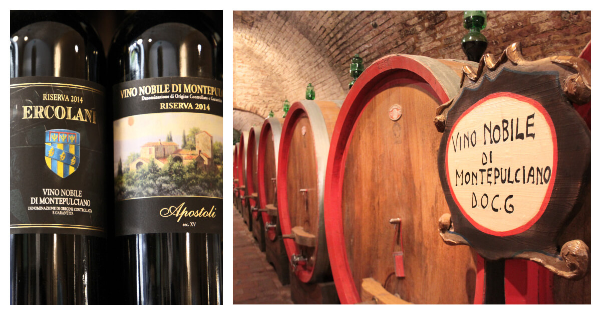 what is Vino Nobile di  Montepulciano Tuscany wine tours