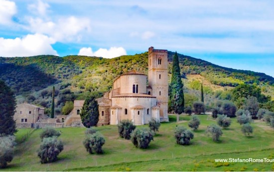 Sant'Antimo Abbey Tuscany Tours from Rome